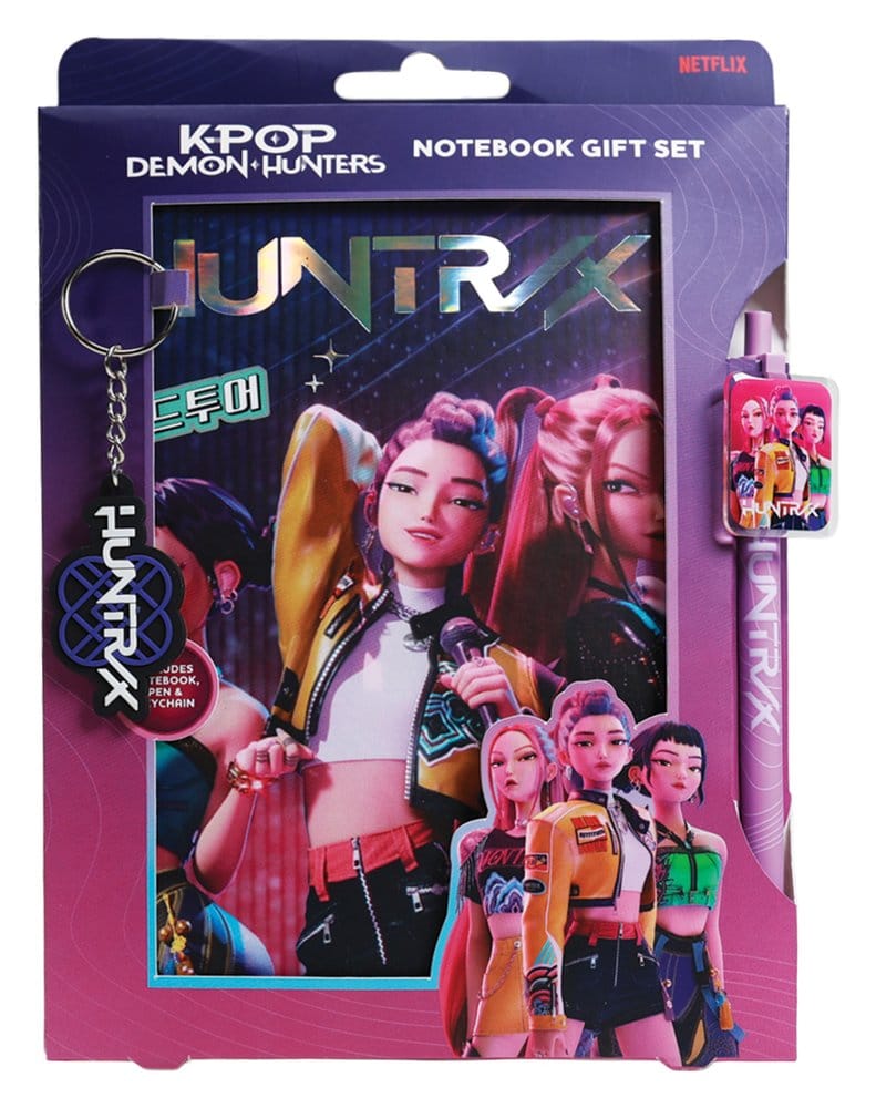 KPop Demon Hunters Notebook Gift Set Huntr/x