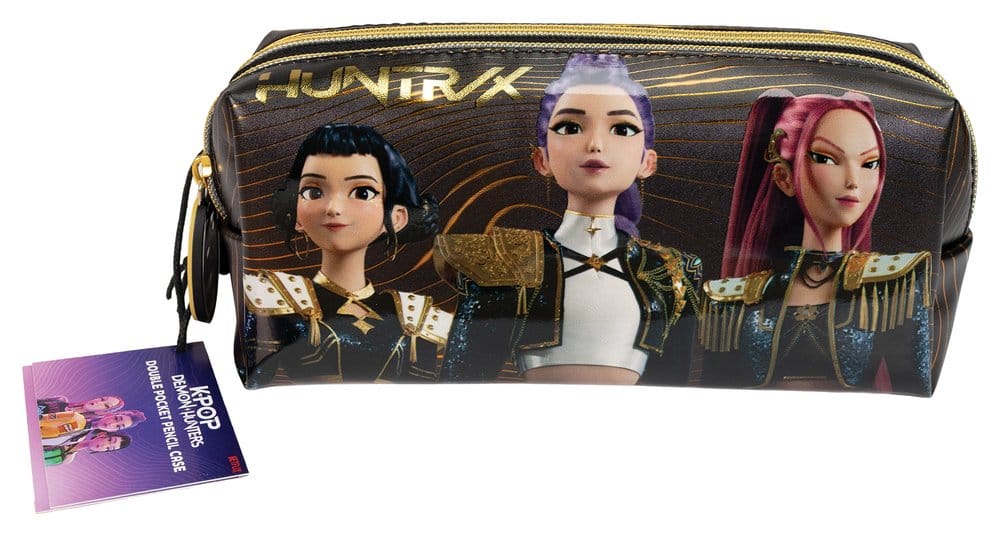 KPop Demon Hunetrs Pencil Case Golden