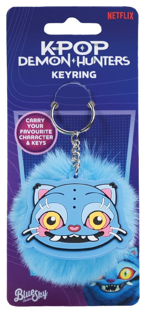 KPop Demon Hunters Pom Pom Keychain Derpy