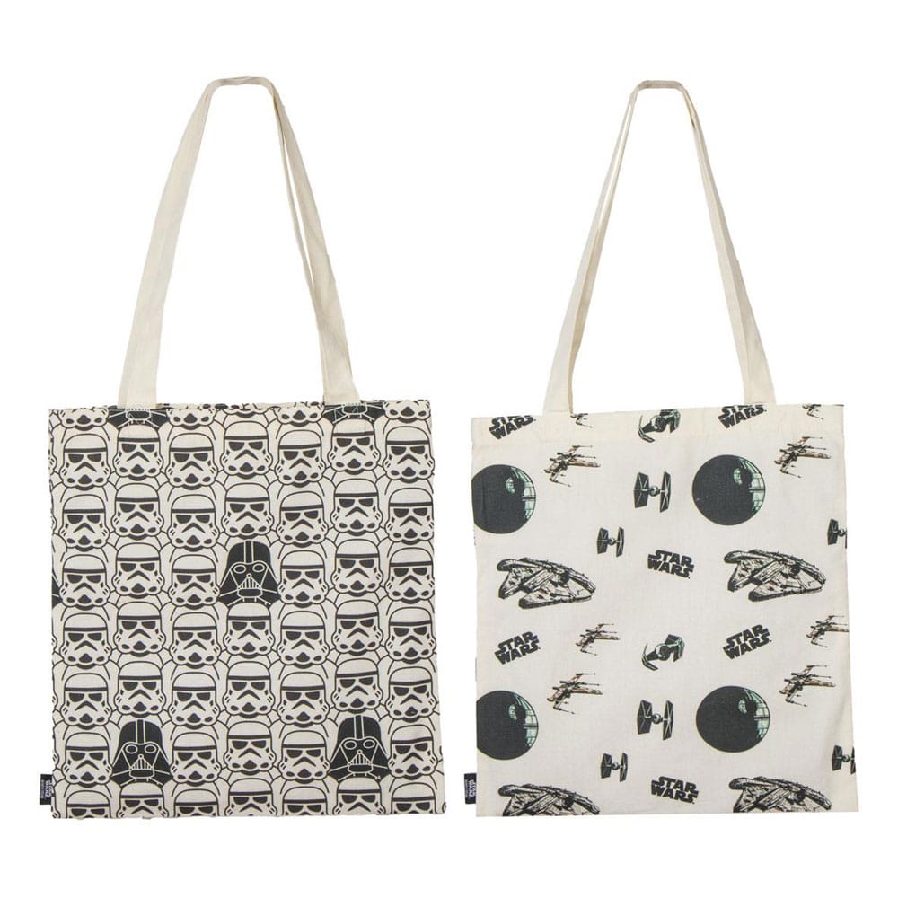 Star Wars Tote Bags 2-Pack Space Ships & Stormtrooper
