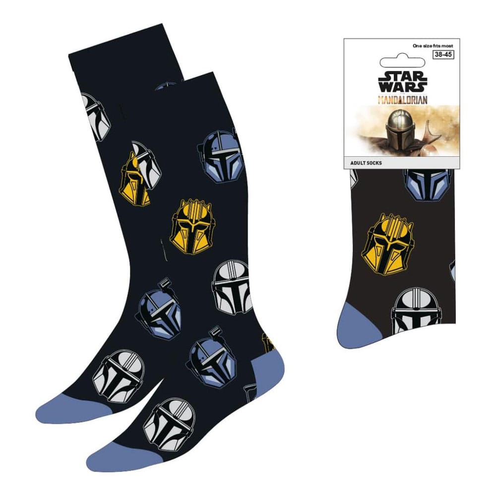 Star Wars: The Mandalorian Socks Helmets 38-45
