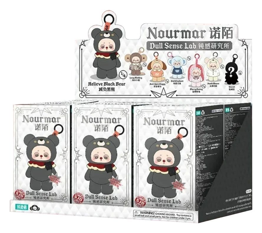 Nourmar: Dull Sense Lab Blind Box Keychain 16 cm Display (6)