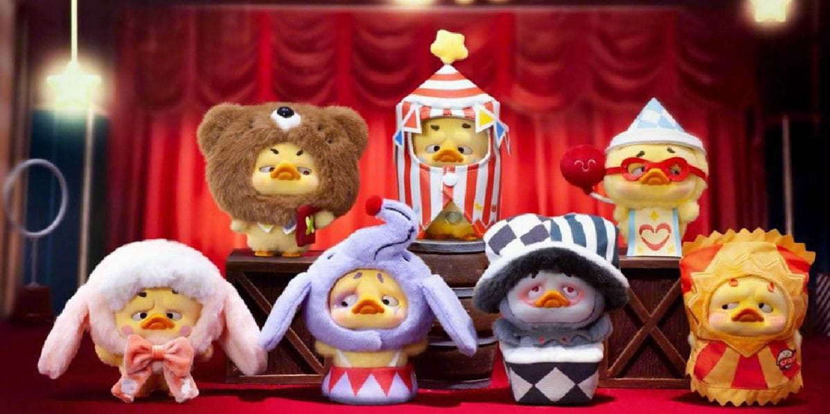 Upset Duck: Crazy Circus Blind Box figure 13 cm Display (6)