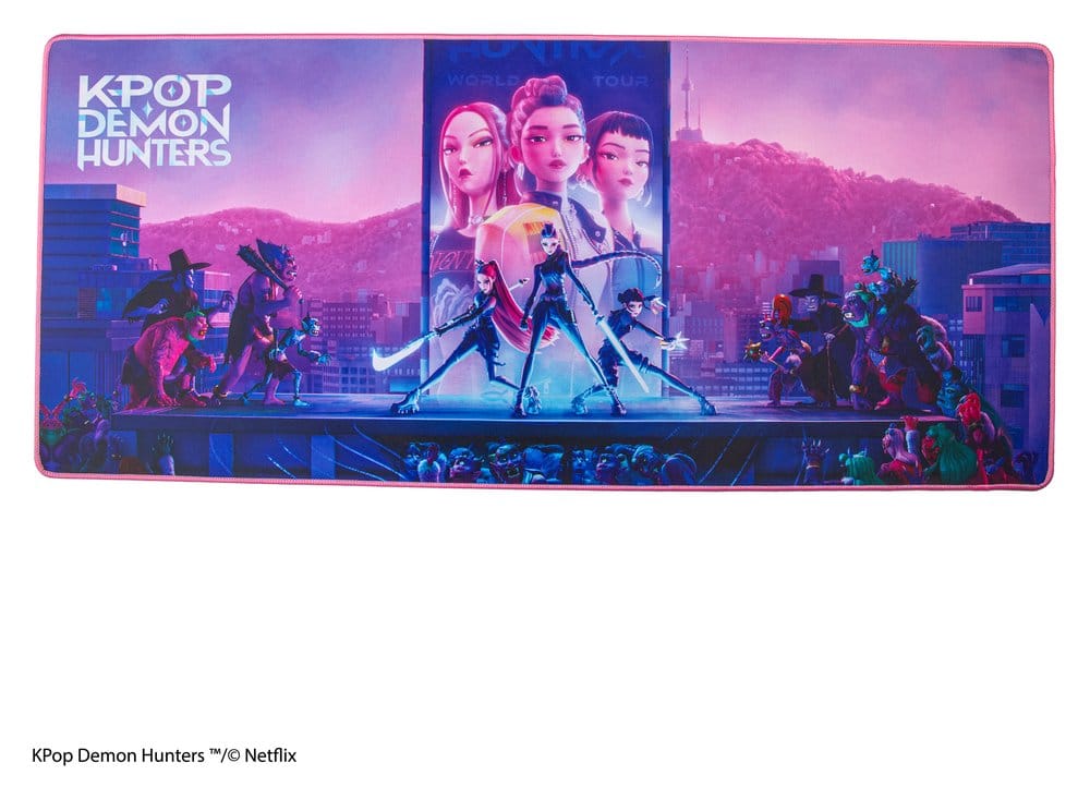 KPop Demon Hunters Desk Mat Takedown XL