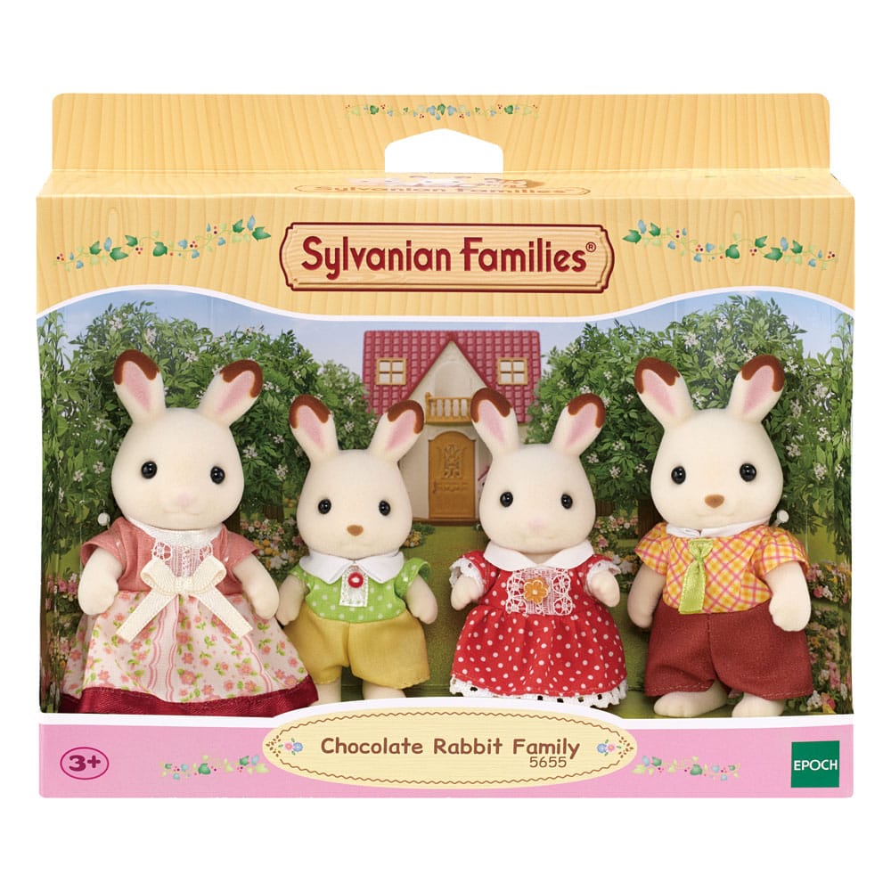 Sylvanian Families: Family chocolate bunnies figure 8 cm