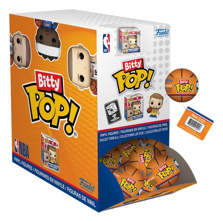 NBA Mystery Bitty POP! Vinyl Figure Blind Box Display (24) 2 cm