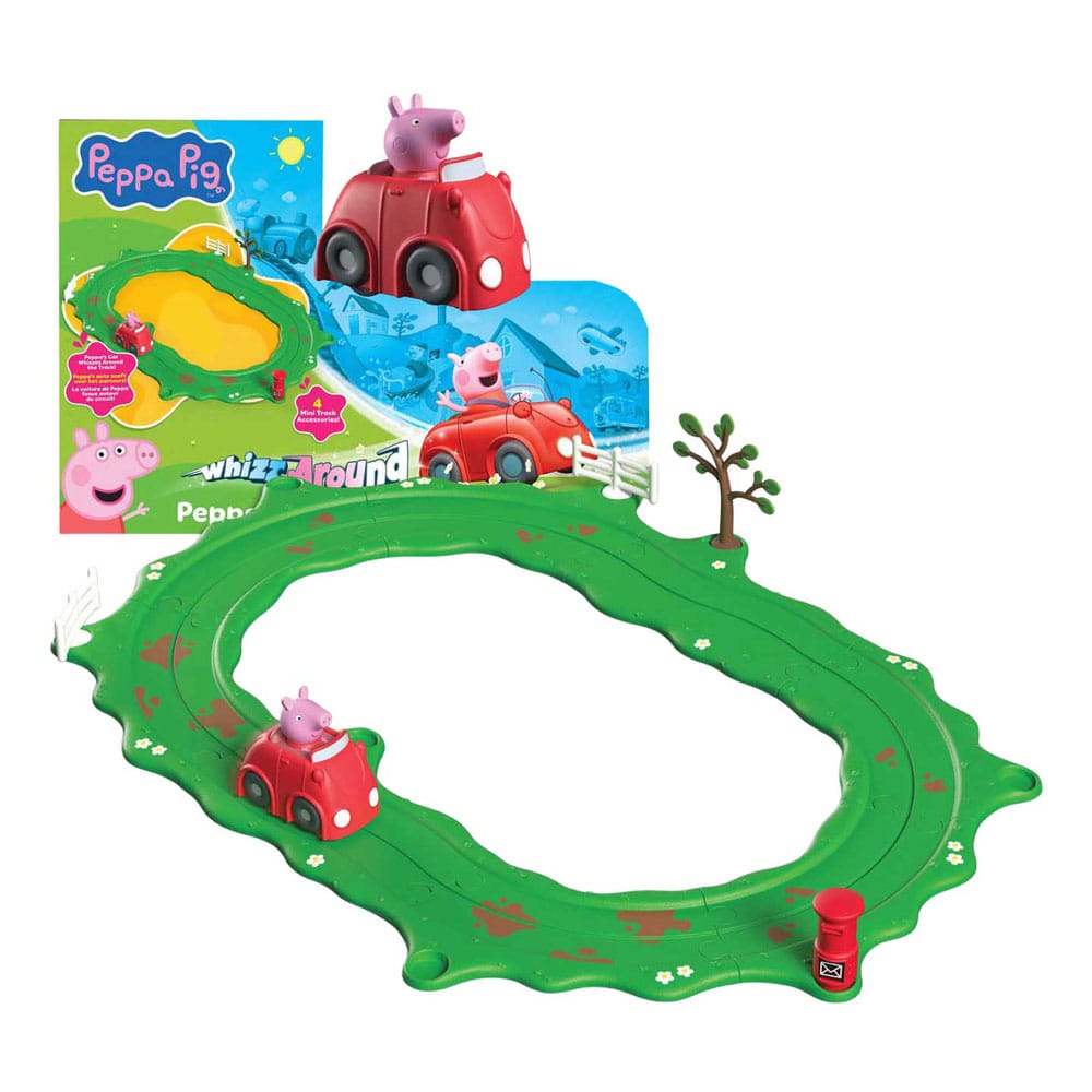 Peppa Pig Whizz Around Peppa's Little Red Car Set