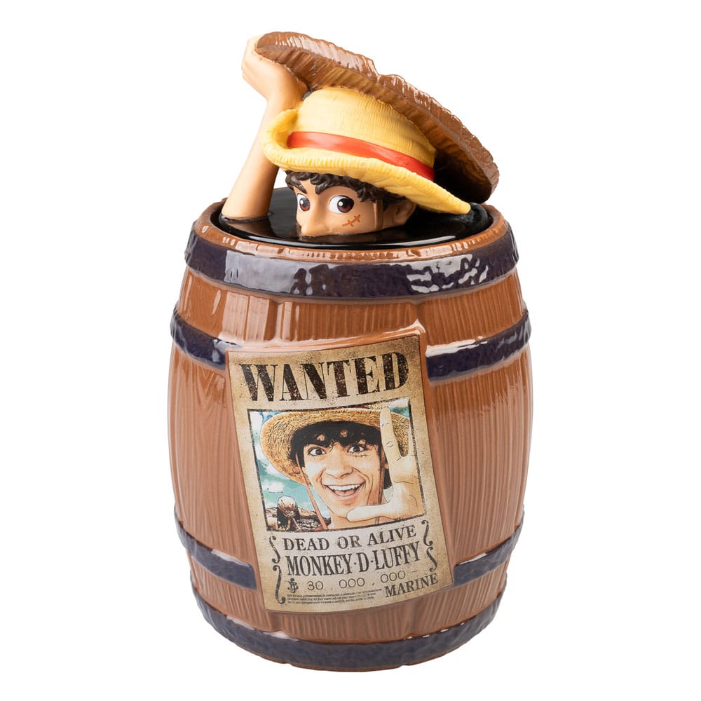 One Piece Cookie Jar Wanted Monkey D. Luffy