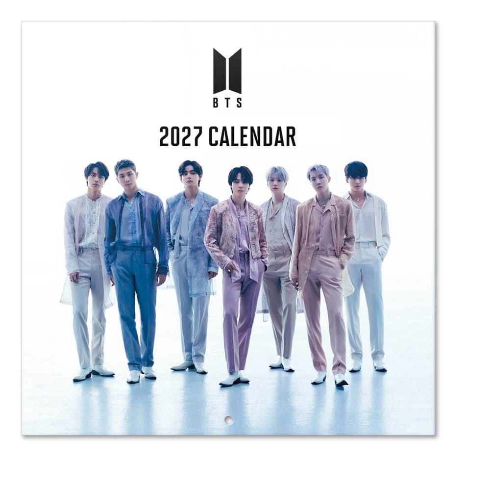 BTS 2027 Wall Calendar 30 x 30 cm