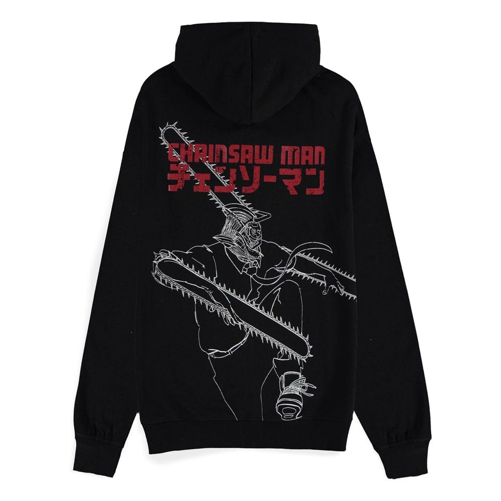 Chainsaw Man Zipper Hoodie Chainsaw Devil