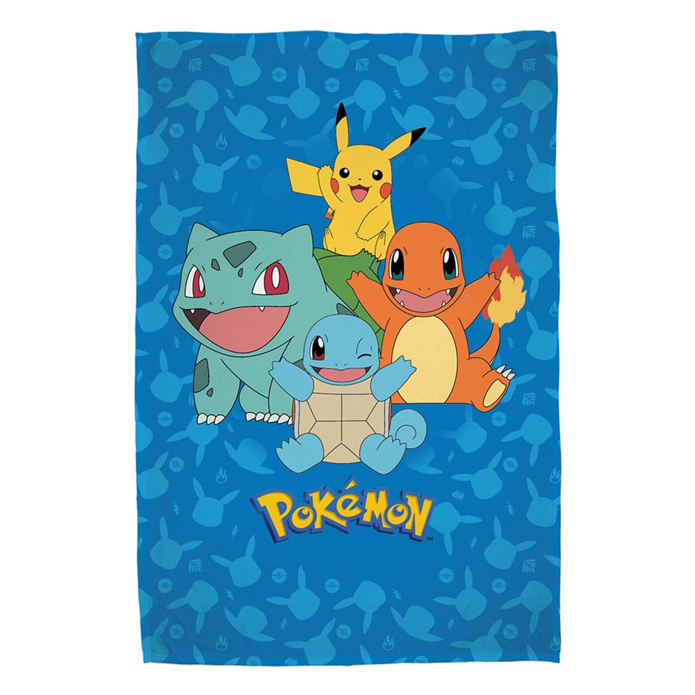 Pokémon Fleece Blanket Starter Pokémon 130 x 160 cm
