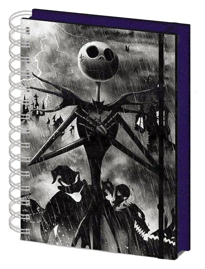 Nightmare Before Christmas Notebook A5 Seriously Spooky