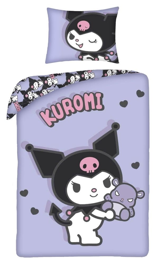 Sanrio Duvet Set Kuromi Ver. 1 140 x 200 cm / 70 x 90 cm