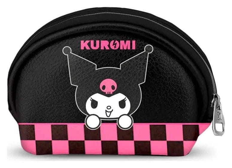 Sanrio Casual Oval Coin Purse Kuromi Chess Multicolour