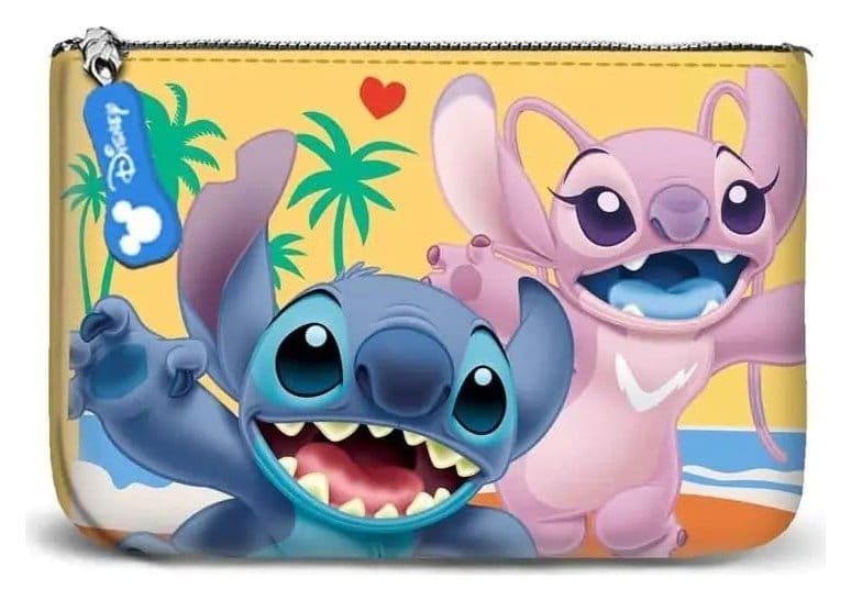 Lilo & Stitch Small Square Coin Purse Ocean Blue