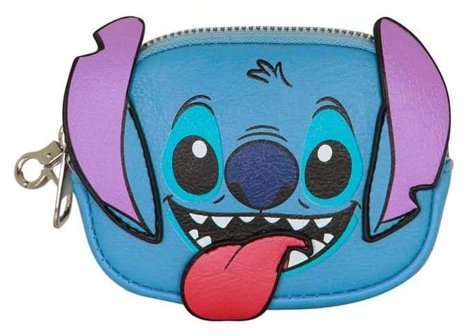 Lilo & Stitch Pill Coin Purse Tongue Blue