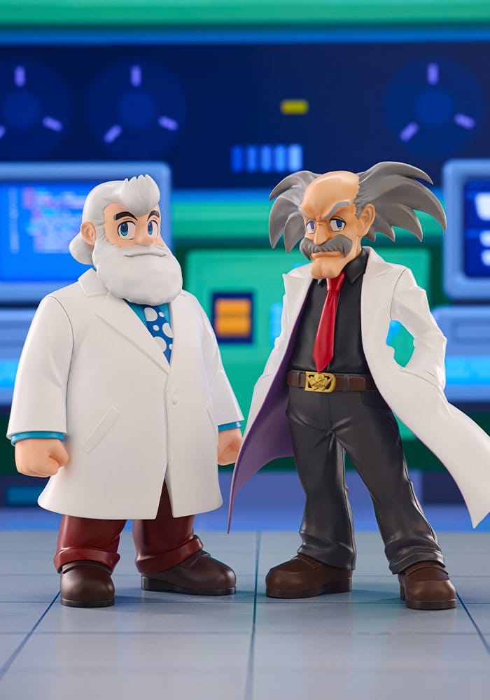 Mega Man Oshi Works PVC Figures 2-Pack Dr. Wily & Dr. Light