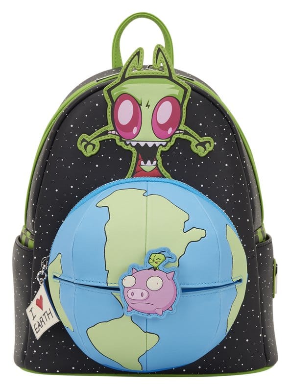 Nickelodeon by Loungefly Mini Backpack Invader Zim Glow