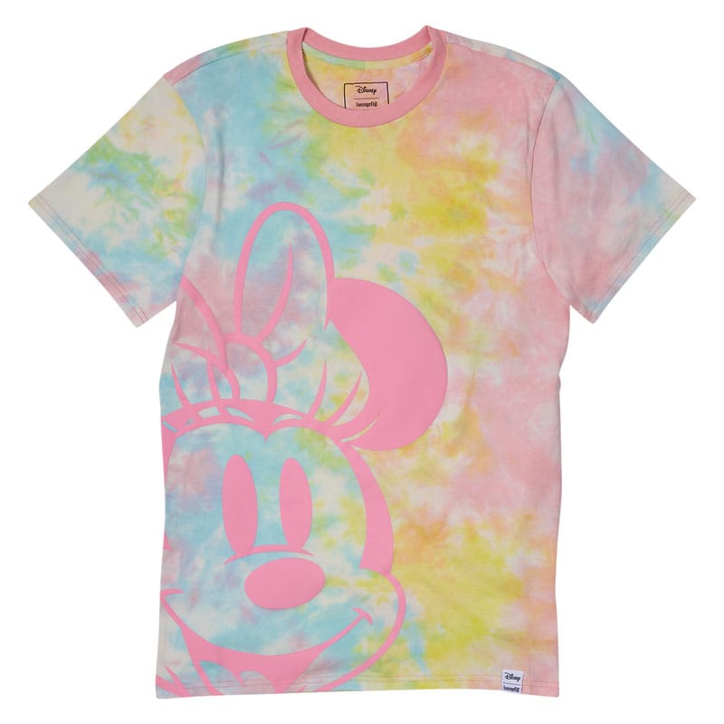 Disney by Loungefly Tee T-Shirt Unisex Minnie Mouse Tie Die Size XXL