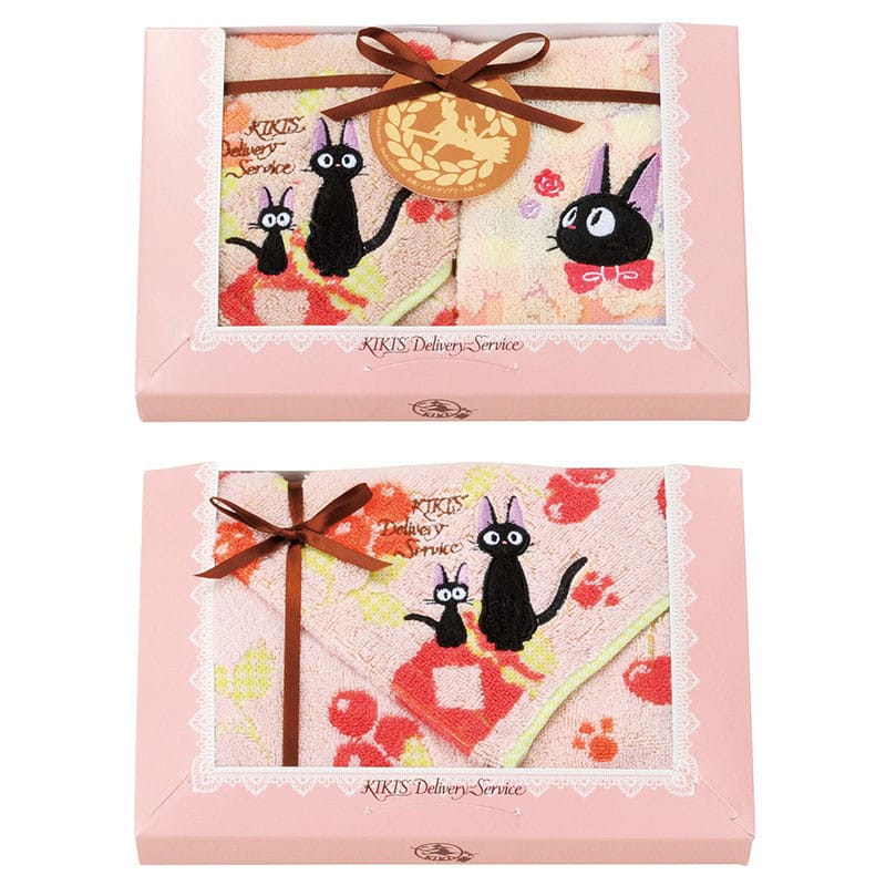 Kiki´s Delivery Service Towel 3-Set Jiji Red Fruit Jams