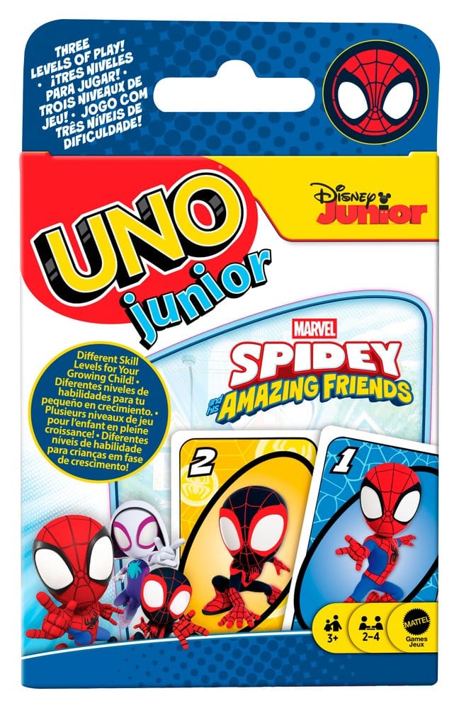 Spidey & His Amazing Friends UNO Junior Card Game