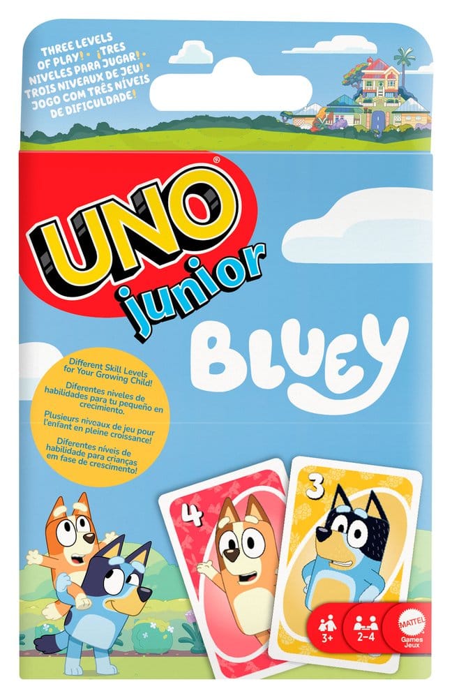 Bluey UNO Junior Card Game