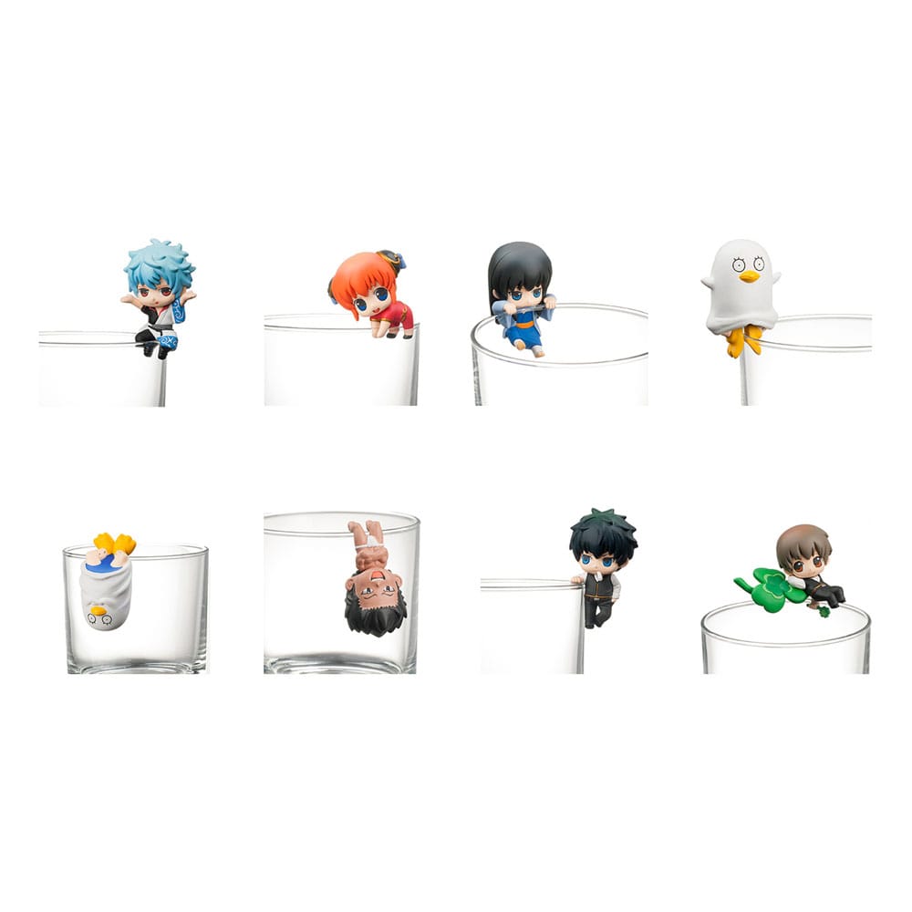 Gintama Ochatomo Series Trading Figure What about a cup of tea 5 cm Assortment (8)