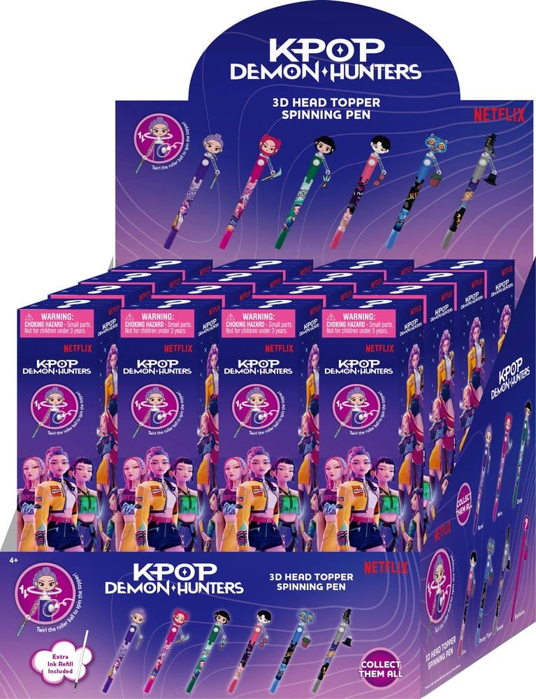 K-Pop Demon Hunter 3D Head Topper Pen Display (16)