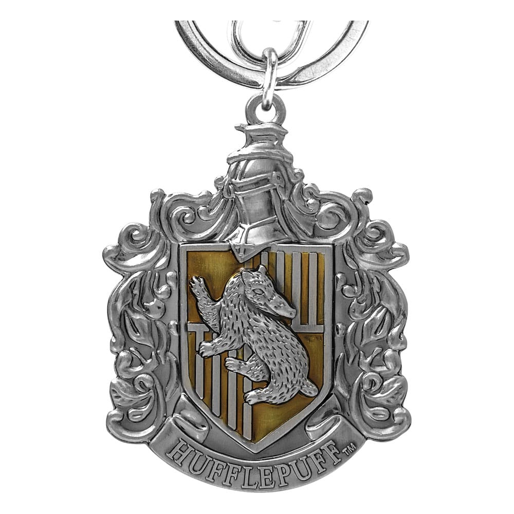 Harry Potter Pewter-Keychain Hufflepuff Crest