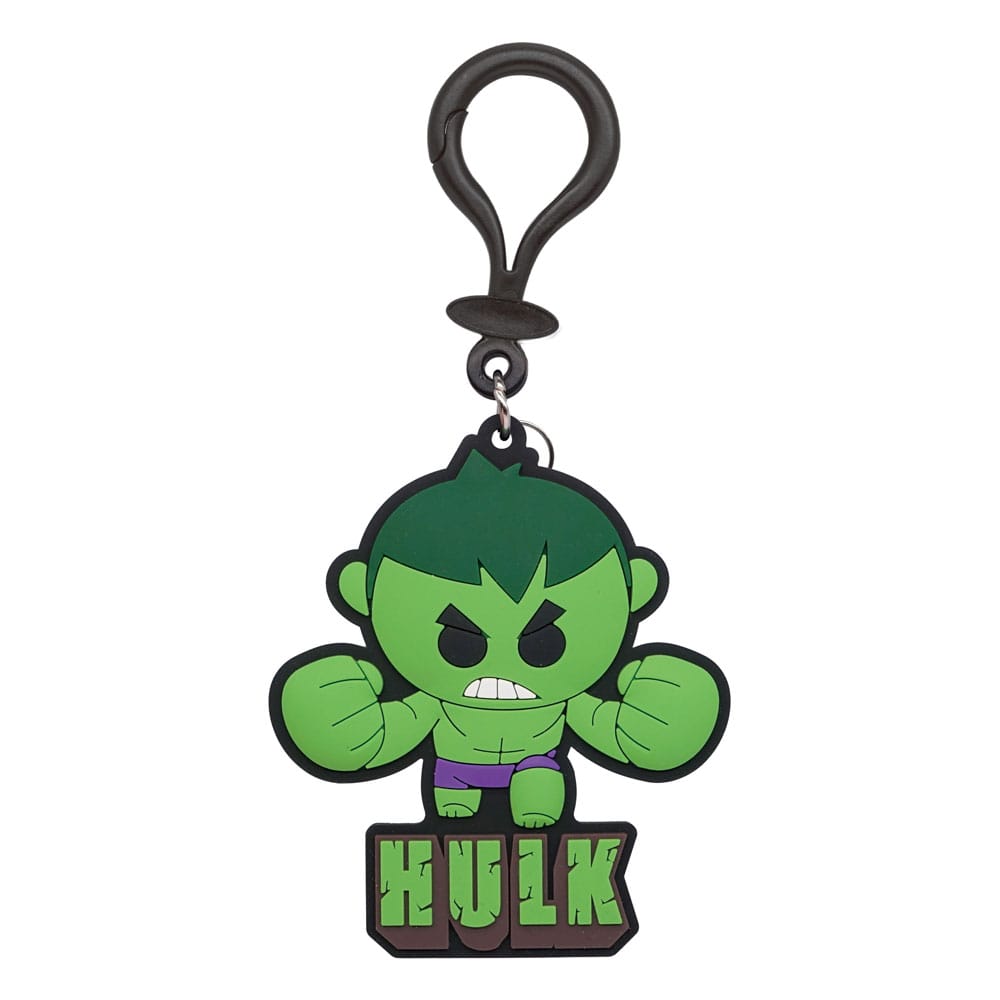 Marvel Soft Touch PVC Bag Clip Hulk