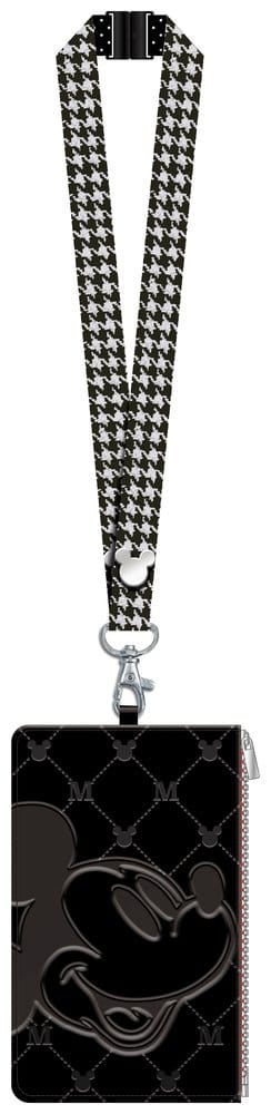 Mickey Mouse Lanyard with Pouch Passport Holder