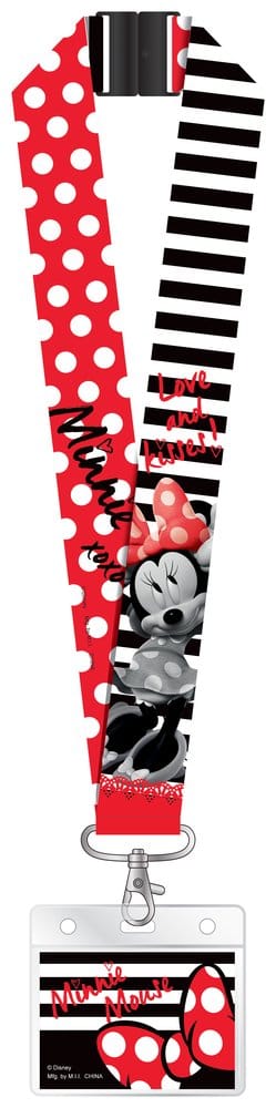 Mickey Mouse Deluxe Lanyard with Card Holder Minnie