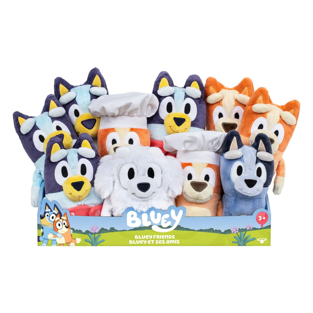 Bluey Plush Figures Bluey Basic 20 cm Assortment (10)