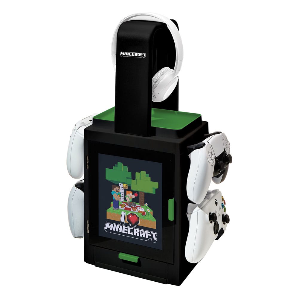 Minecraft Gaming Locker with lightening