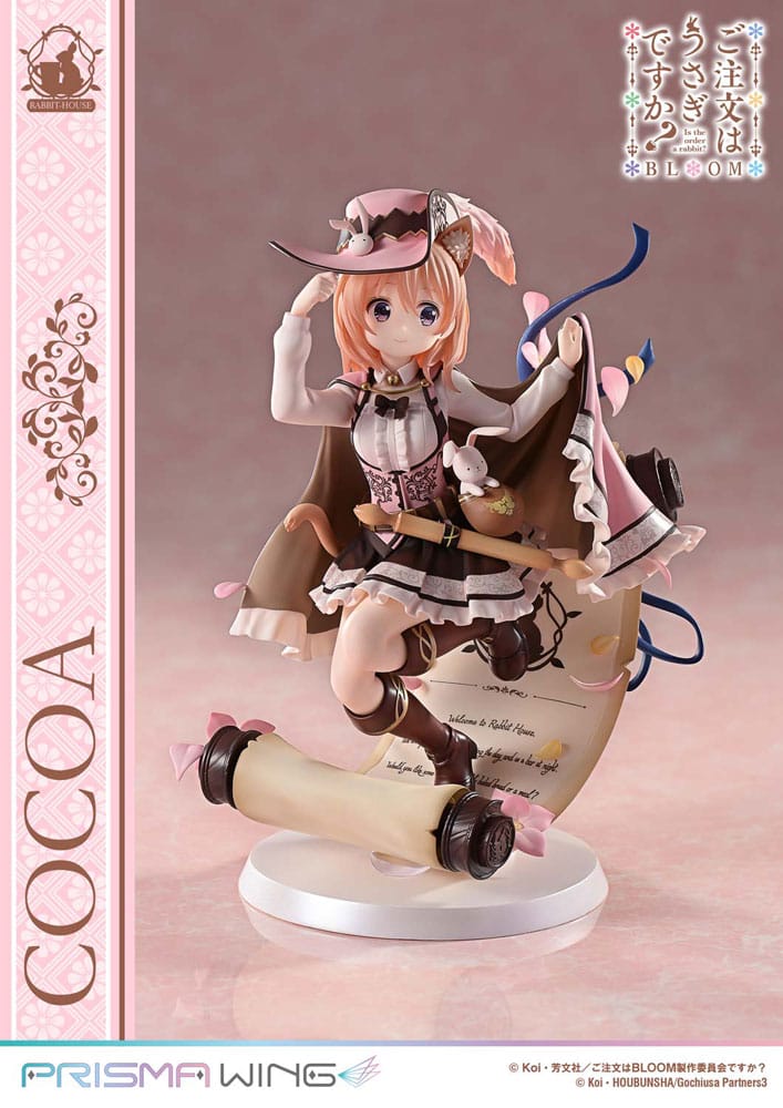 Is the Order a Rabbit? Bloom Prisma Wing PVC Statue 1/7 Cocoa 21 cm
