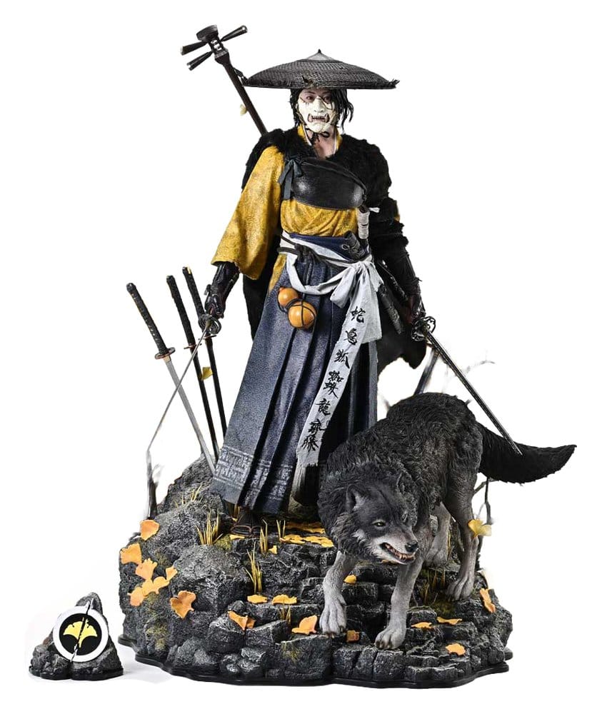 Ghost of Yotei Real Elite Masterline Statue 1/4 Atsu DX Bonus Version 59 cm