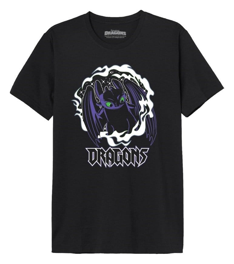 How to Train Your Dragon T-Shirt Dragons Size XL