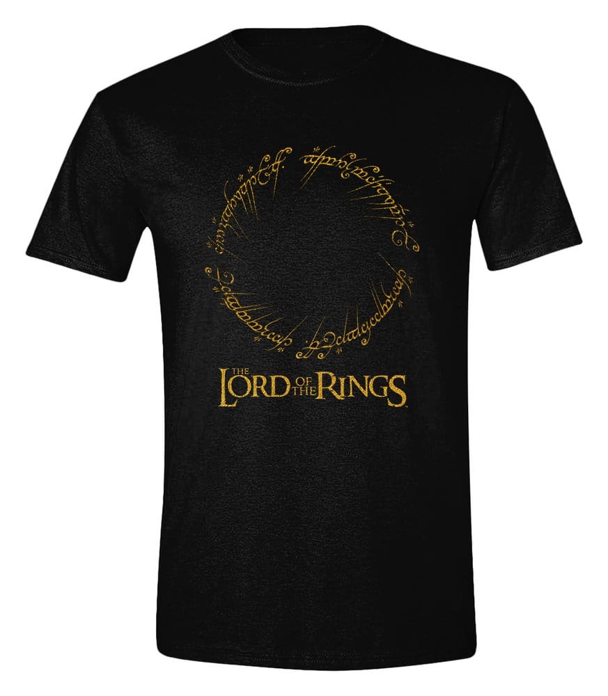 Lord of the Rings T-Shirt Logo Inscription Size S