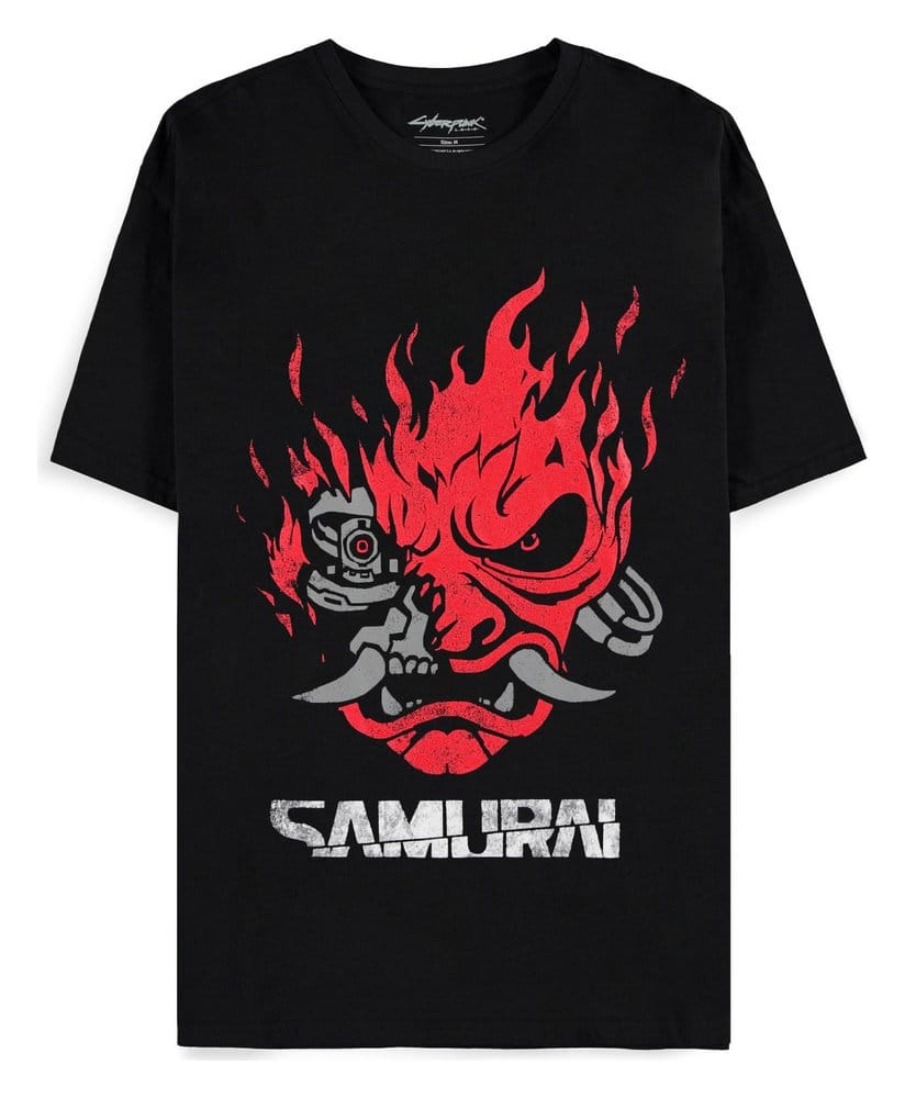 Cyberpunk 2077 T-Shirt Samurai Bandmerch