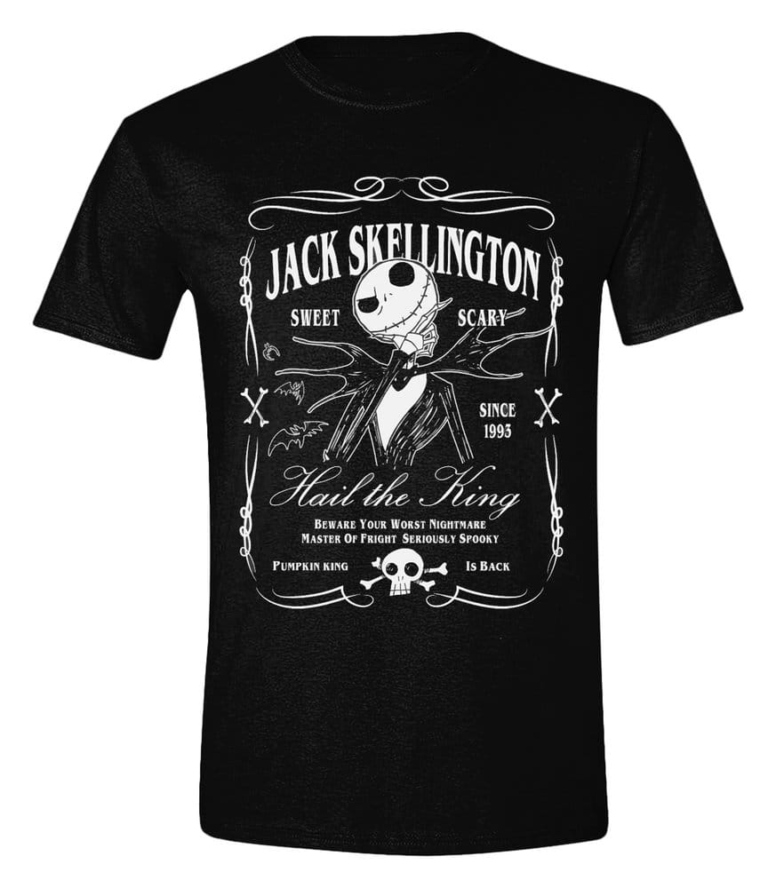 Disney The Nightmare Before Christmas T-Shirt Jack Skellington Label Size M
