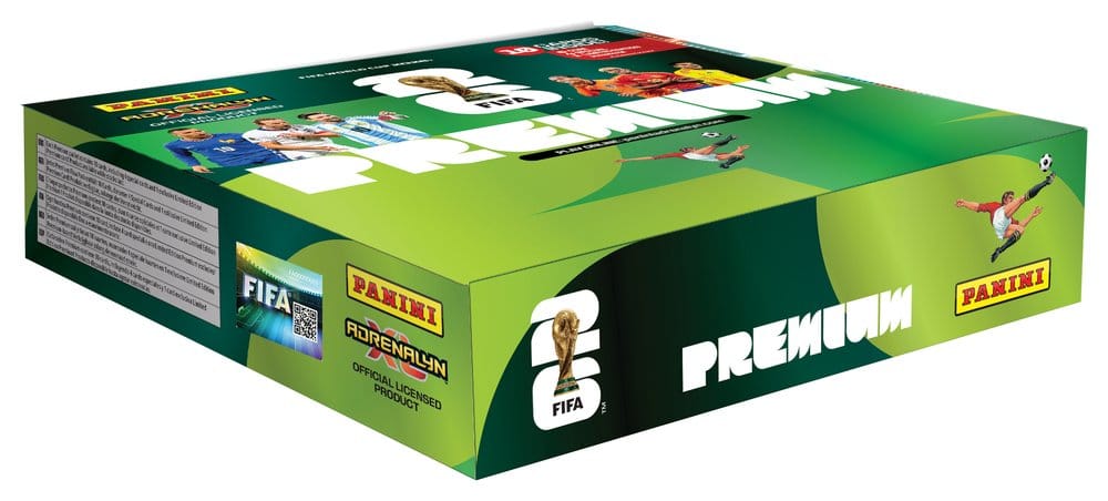 Panini FIFA World Cup 2026 Trading Cards Premium Flow Pack Box (10)