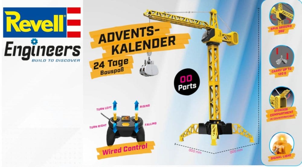 Revell Engineers Advent Calendar Mega Crane