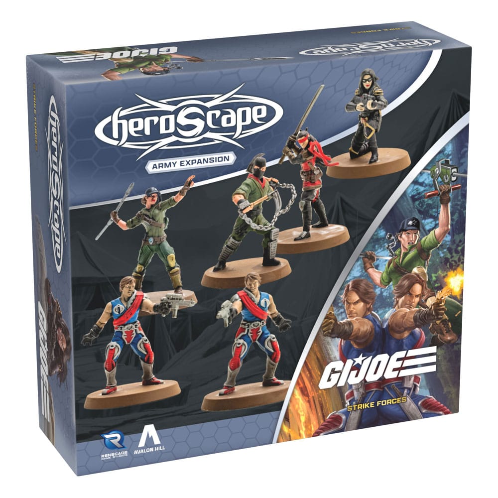 G.I.Joe Heroscape Army Expansion Strike Forces *English Version*