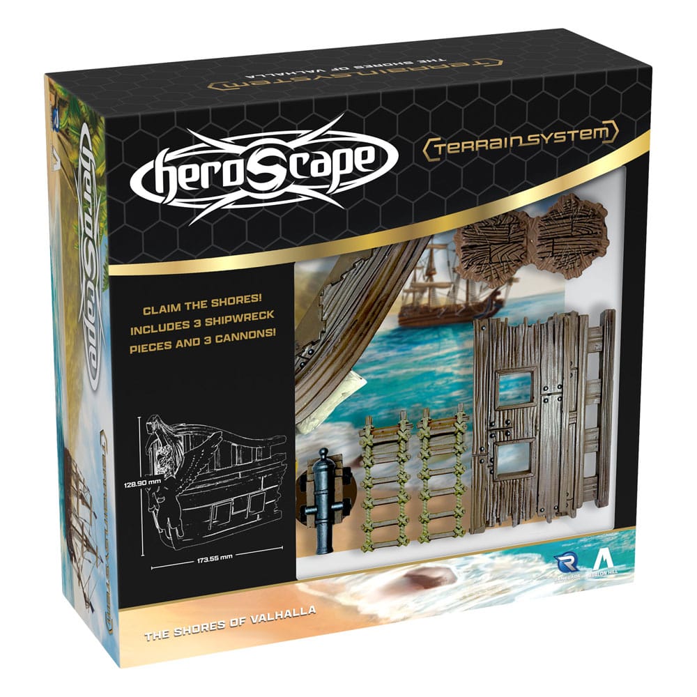 Heroscape Terrain Expansion Shores of Valhalla *English Version*