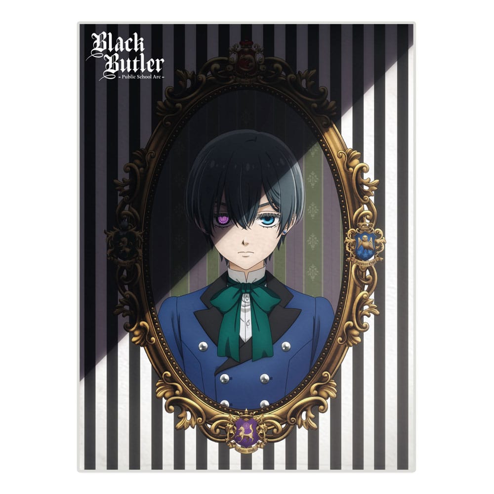 Black Butler: Public School Arc blanket Ciel 120 x 160 cm