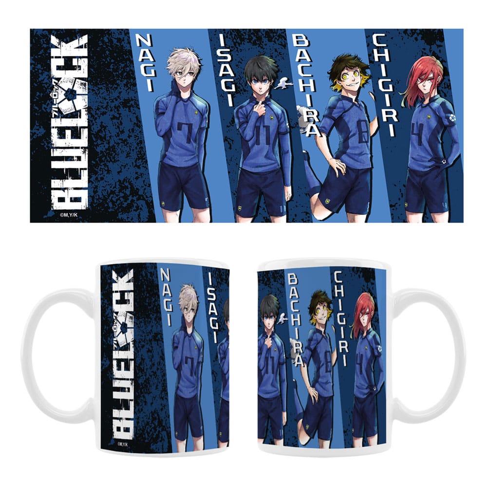 Blue Lock Ceramic Mug Nagi, Isagi, Bachira & Chigiri