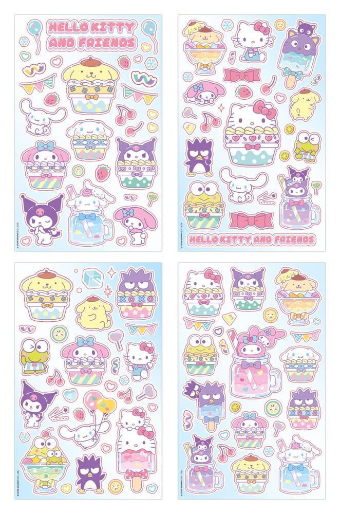 Sanrio Sticker Pack Hello Kitty & Friends 03 Cupcake