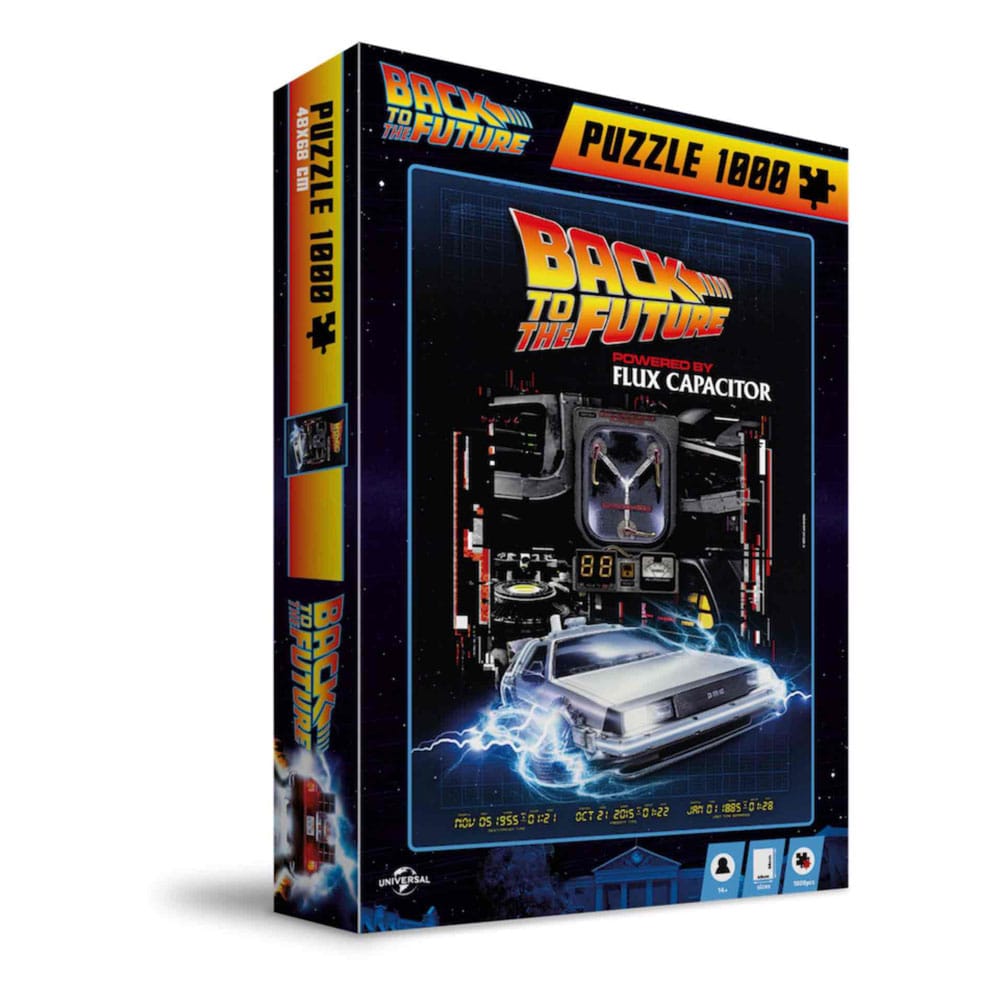 Back to the Future 1000-piece puzzle Powered by Flux Capacitor