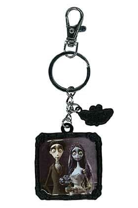 Corpse Bride Metal Keychain Wedding 7 cm