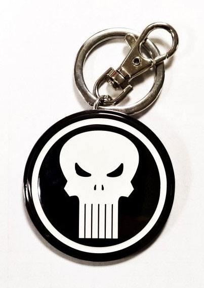 Marvel Comics Metal Keychain Punisher Logo